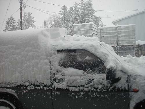 12月5日　雪だあ～