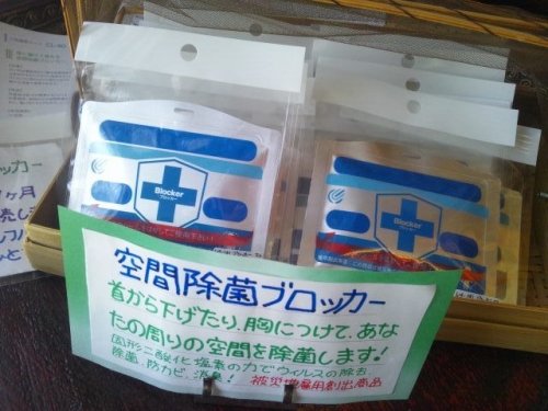 空間除菌ブロッカー入荷しました！