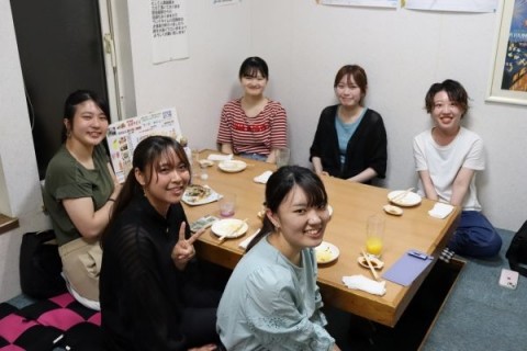 昨夜のお客さま! 畜大生の女子会♪