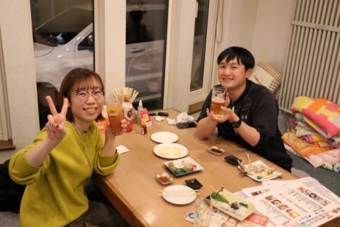 昨夜のお客さま! カップルでご来店♪