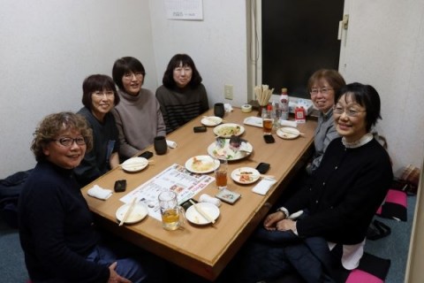 昨夜のお客さま!今夜は女子会♪