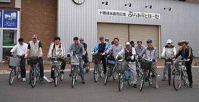 帯広まで自転車こぎました