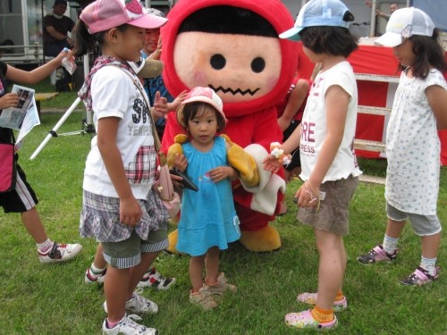 札内夏祭りで　ありがと～！