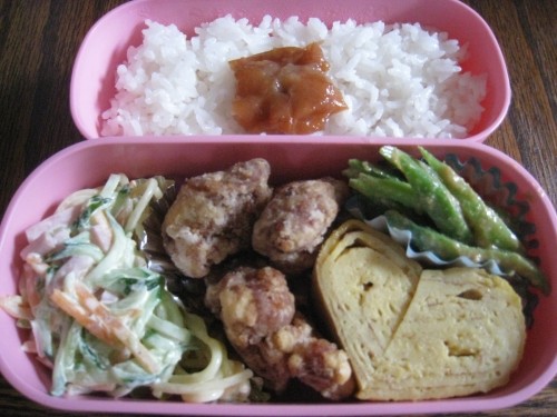 今日のお弁当　～日の丸弁当～