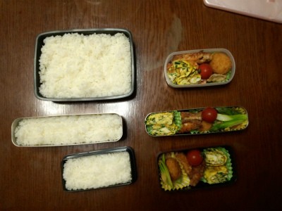 ある日の弁当