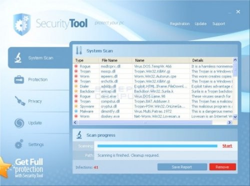 『Security Tool』に感染しませんでした？