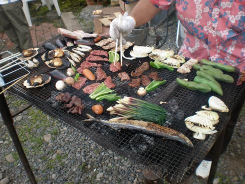 納涼焼肉パーティ