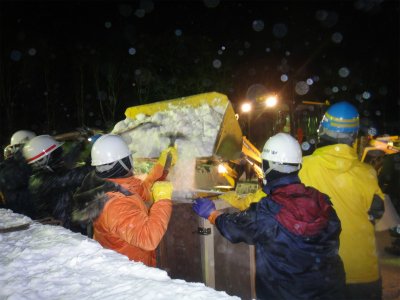 第５０回　おびひろ氷まつり　作業２日目　【2013/1/9報告】