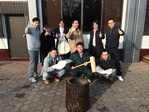 帯廣神社にてお餅つき【2014/12/29 報告】