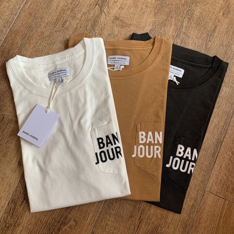 BANKS JOURNAL 今季のTEE一気に入荷しました!!