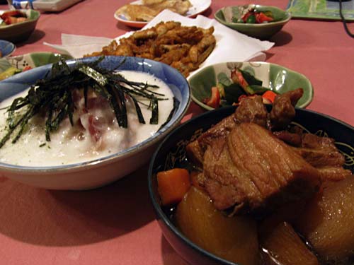 豚バラ肉と大根の煮物/家族の食卓