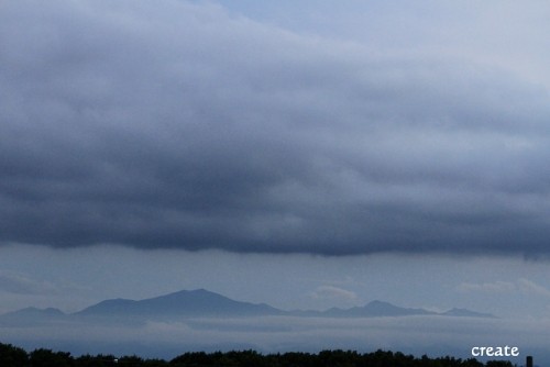 雲海とひさしぶりの青空　（*^_^*）