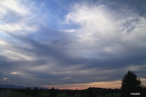 久しぶりに見た感動の夕景　PART１