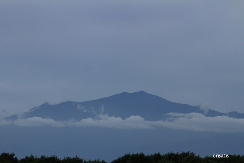 昨日NHKの天気予報の背景になった山　＾＾