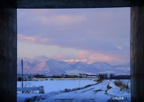 雪景色を写しに出かけました。