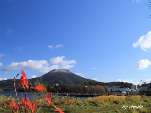 阿寒湖畔と道すがらの風景