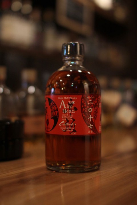 こんなのあります「江井ヶ島酒造 シングルモルトあかし 赤ヘッド4年」｜JapaneseWhisky BAR fishborn by BAR  fishborn＠帯広市