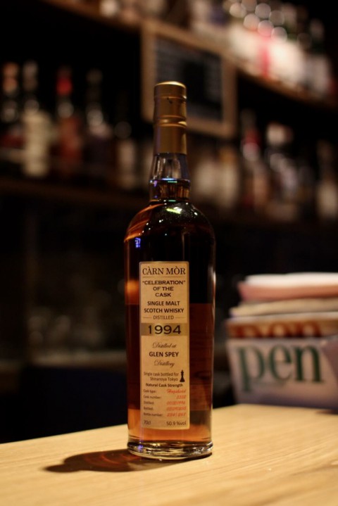 入荷です「グレンスペイ 1994 23年 ホグスヘッド for 信濃屋」｜JapaneseWhisky BAR fishborn by BAR  fishborn＠帯広市