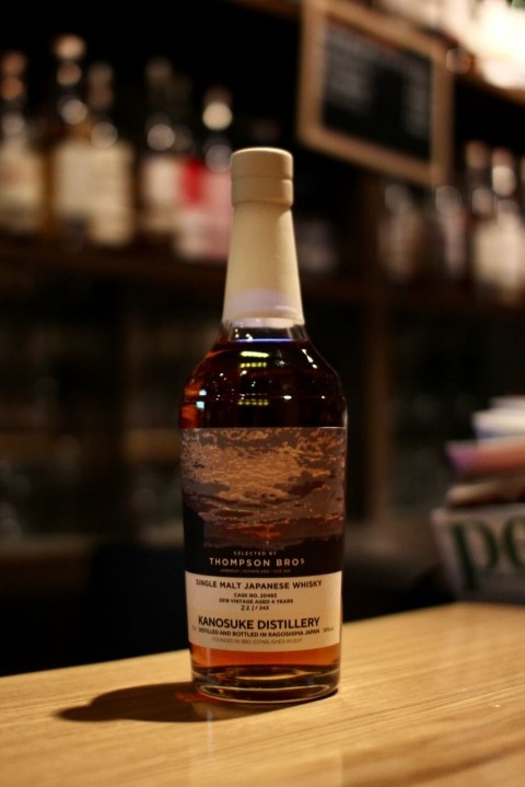 入荷です「シングルカスク嘉之介 4年 for トンプソンブラザーズ」｜JapaneseWhisky BAR fishborn by BAR  fishborn＠帯広市