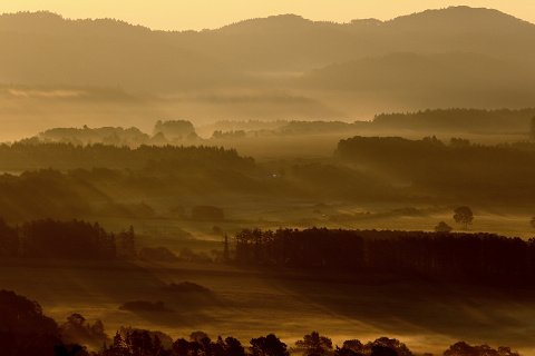 初秋の大地