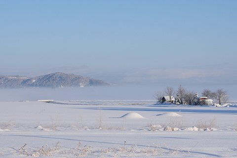 雪の朝