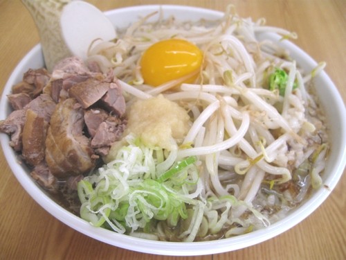 極太にんにく醤油ラーメン（ら～めん胡風）