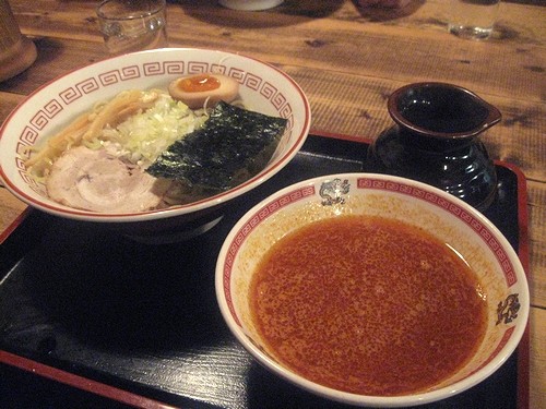 旨辛つけ麺　（拾丁目食堂）