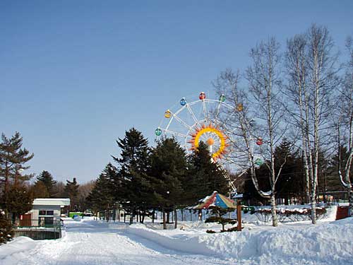 雪の後は強風でした