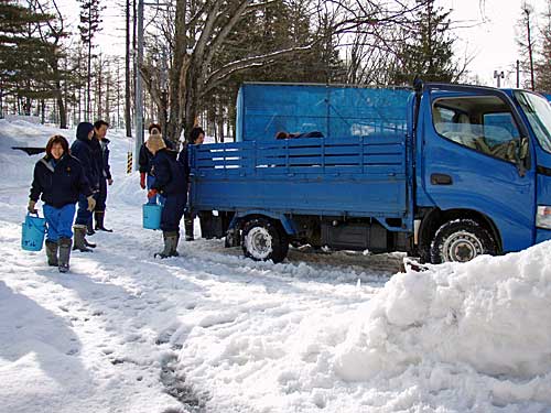 雪の後遺症