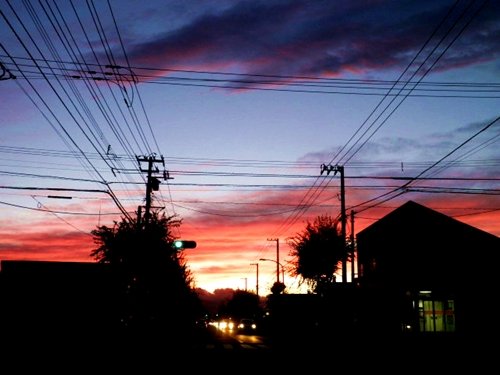 久し振りに綺麗な夕焼け！