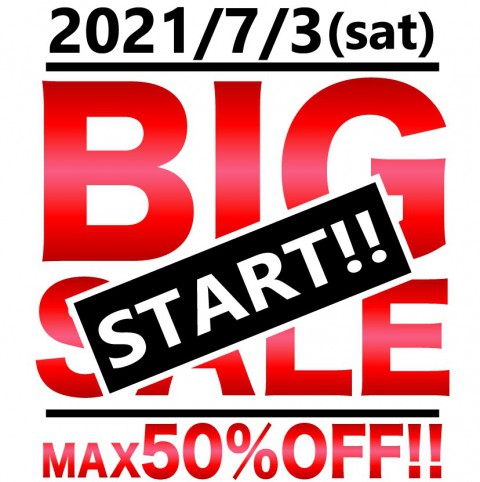 BIG　SALE開催中!!!!