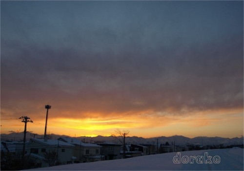 雪はあまり降らなくて良かったですね