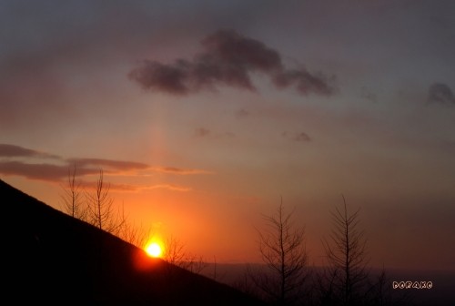 写してきたのはサンピラーだけ