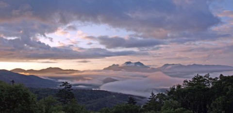 三国峠で雲海撮影は予定外