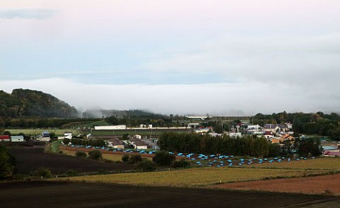 白糠に行き・山・帰りの風景