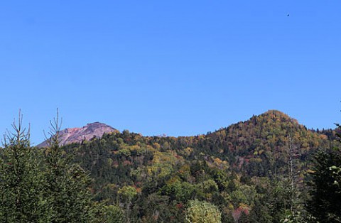 山奥で見えた風景