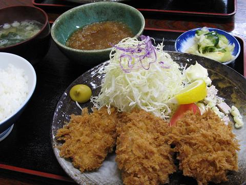 幸せの時間・・とんかつの「つかさ」さんにて