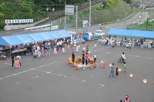 ８月１８日　滝上町　盆踊り大会