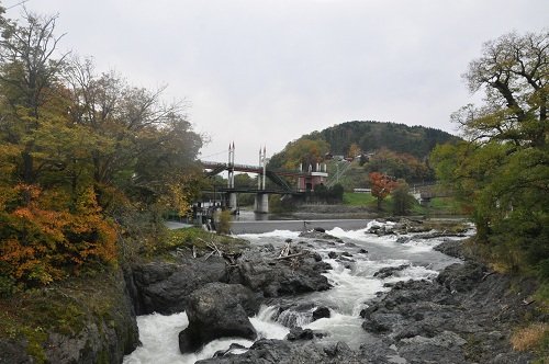 １０月１７日　滝上町　今日の錦仙峡