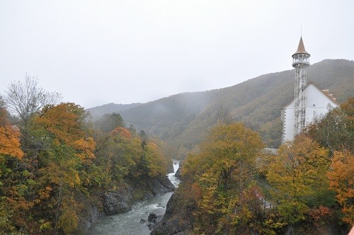 １０月２０日　滝上町　錦仙峡ウォーク　　　今日も歩いちゃった