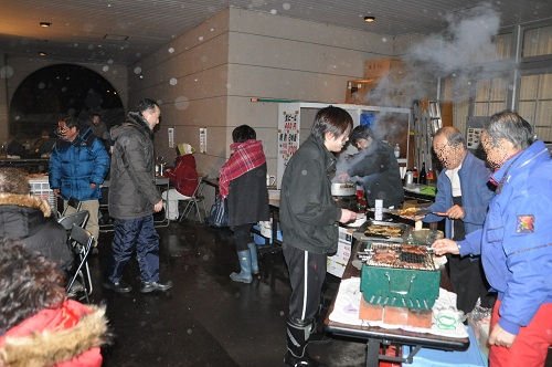 ２月２日　滝上町　冬のミニイベント　寒中屋台