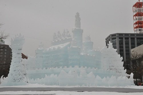 ２月１１日　さっぽろ雪まつり　大通会場を歩いてみました