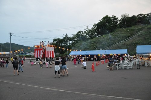 ８月１４日　滝上町　盆踊り大会