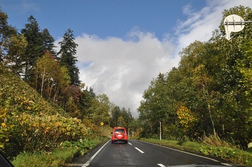 ９月３０日　東川町　旭岳の紅葉を見に行きました