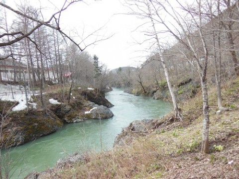 4月18日　滝上町　錦仙峡を自転車でお散歩♪