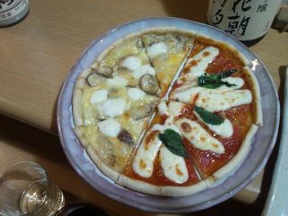 そば粉生地の　PIZZA