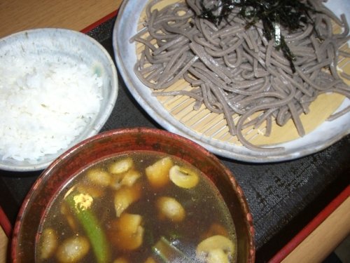 本日　温か系せいろ蕎麦日和　です