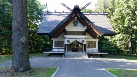 かなり歓迎モード?の伏古神社^^