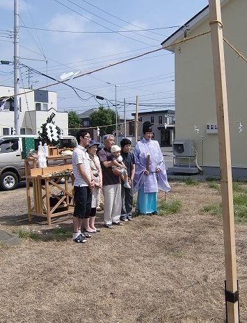 祝！地鎮祭