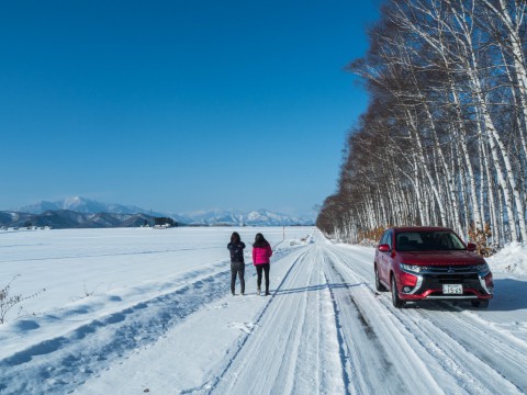 今日は雪の中札内農村風景をご案内しました。